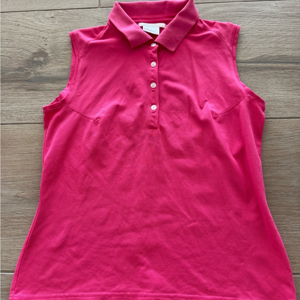 Nike " Dry Fit" Women's Golf Sleeveless Golf Shirt